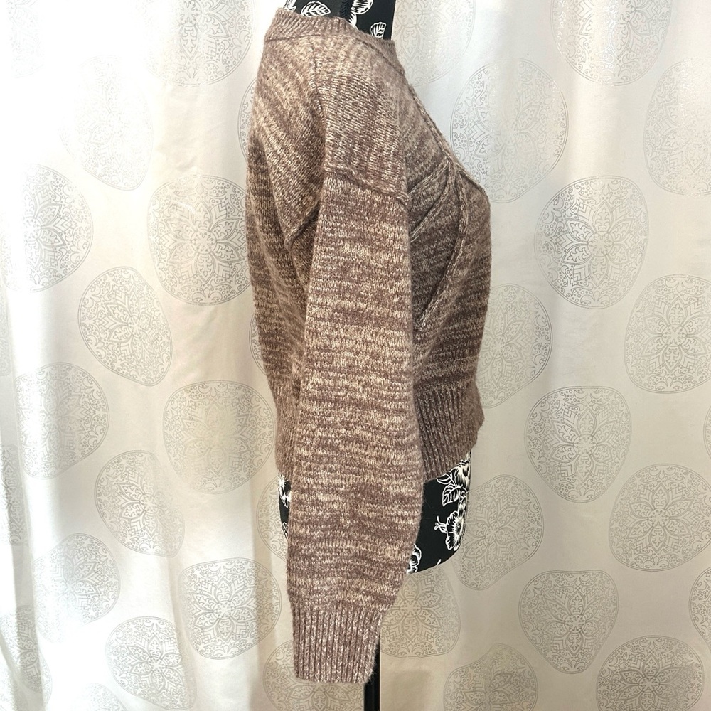 Universal Thread Bow Sweater Brown Crew Neck Wome… - image 3